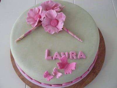 Afbeelding voor “Bloemen Taart”