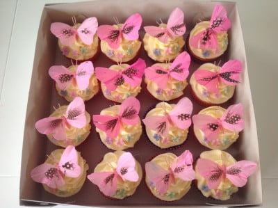 Afbeelding voor “Vlinder Cupcakes”