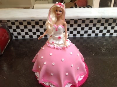 Afbeelding voor “Barbie Taart”