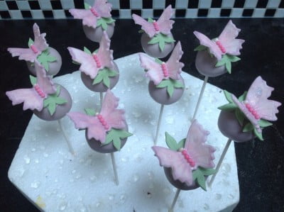 Afbeelding voor “Vlinder Cakepops”