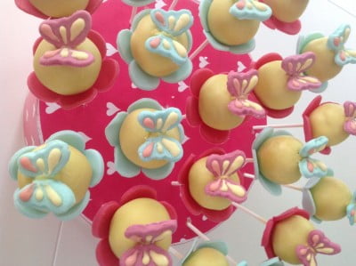 Afbeelding voor “Vlinder Cakepops”