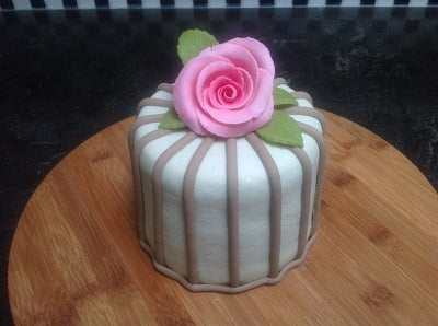 Afbeelding voor “Klein schattig rozentaartje‏”