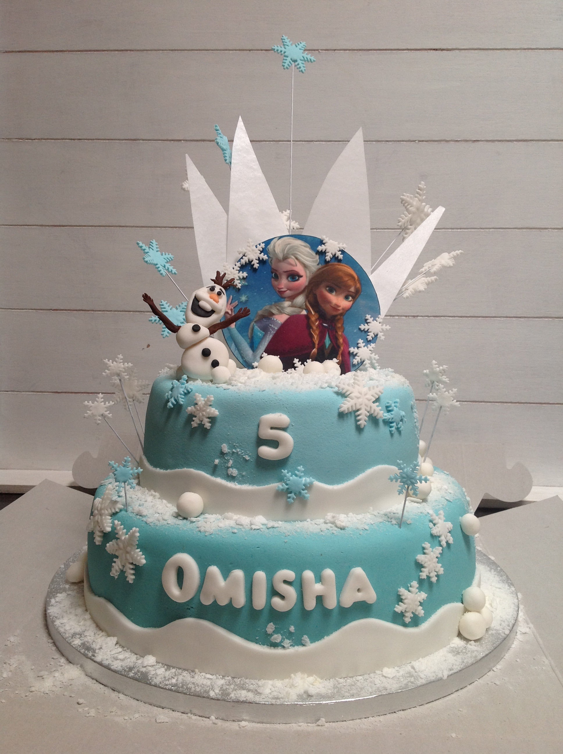 Afbeelding voor “Frozen Taart”