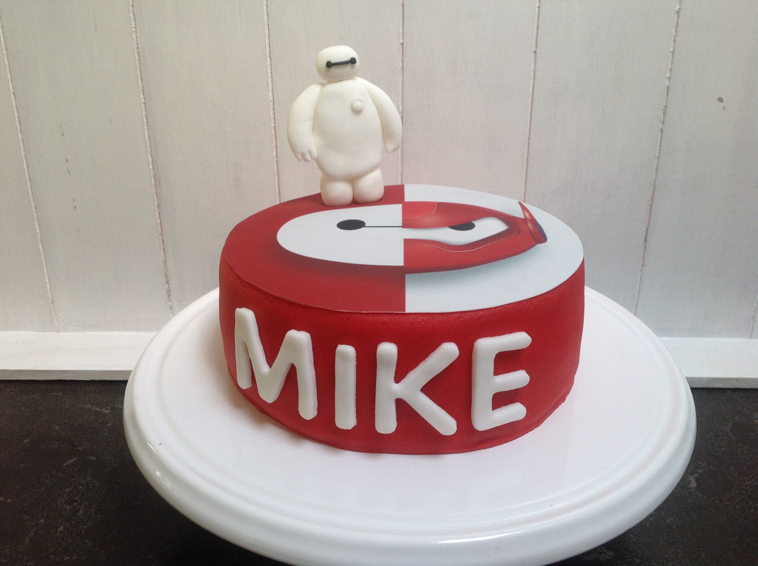 Afbeelding voor “Baymax taart”