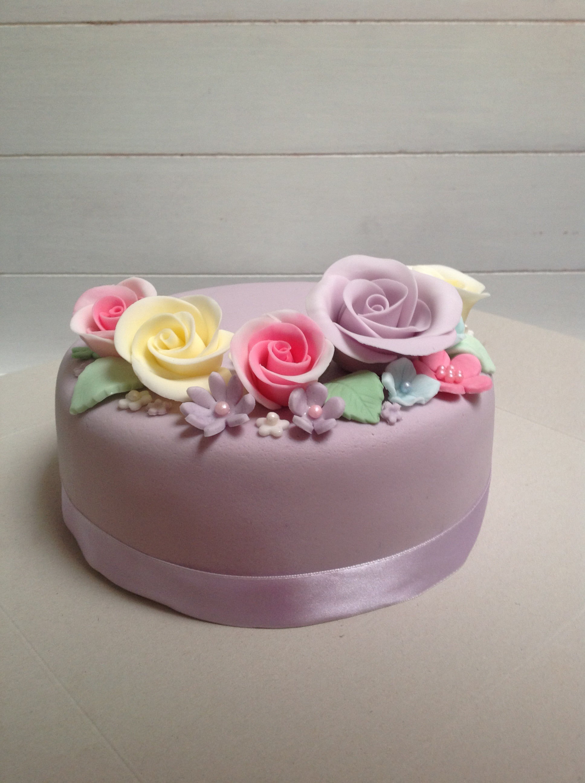 Afbeelding voor “Bloemen taart”