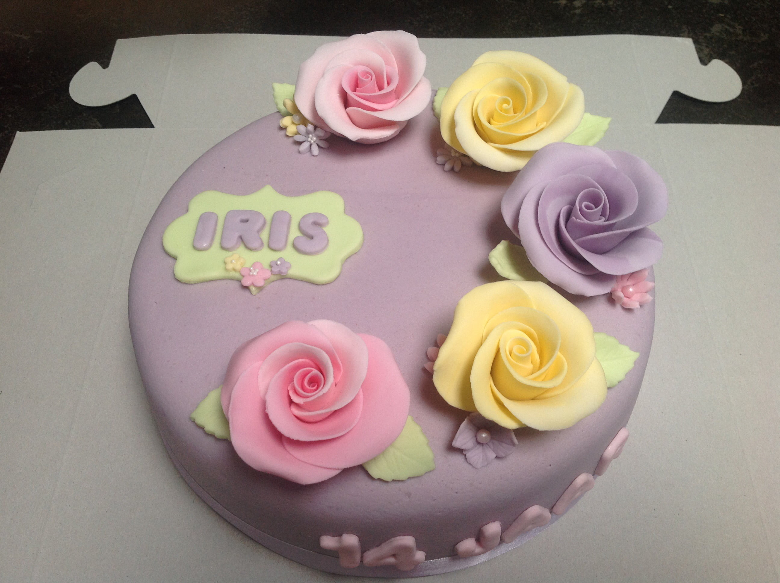 Afbeelding voor “Rozentaart”