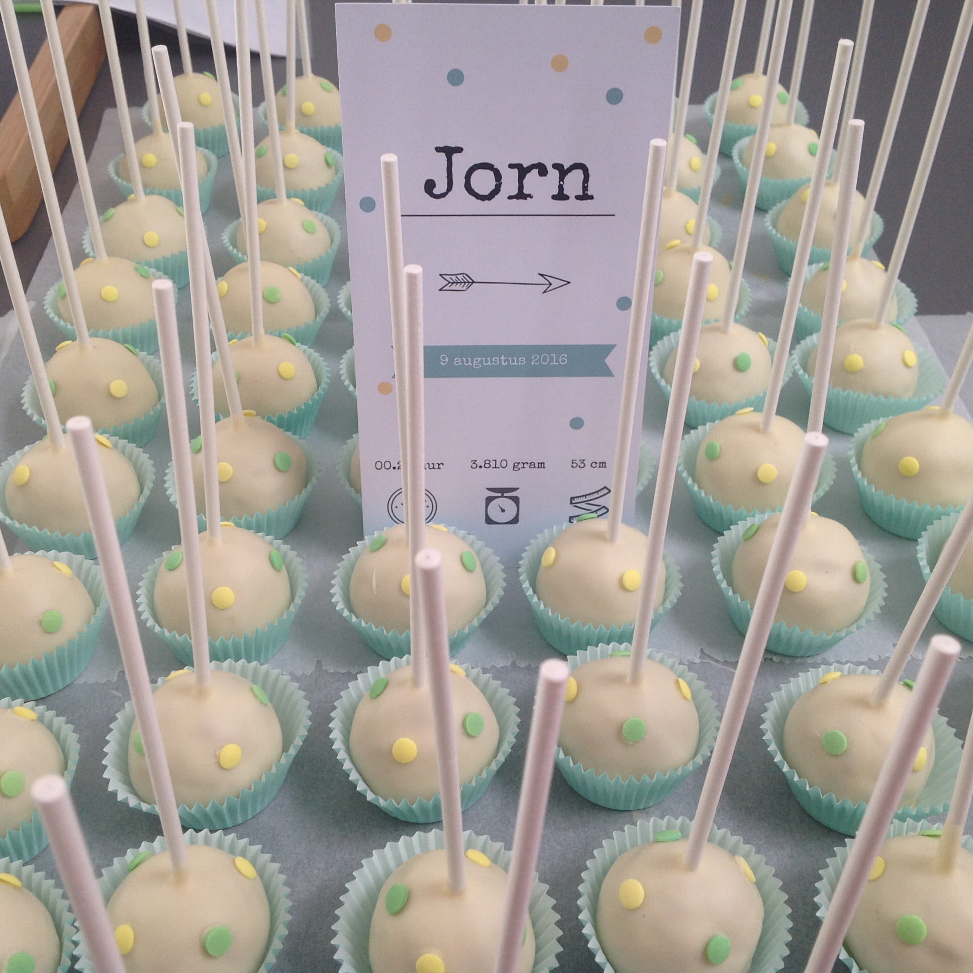 Afbeelding voor “Kraamborrel cakepops”