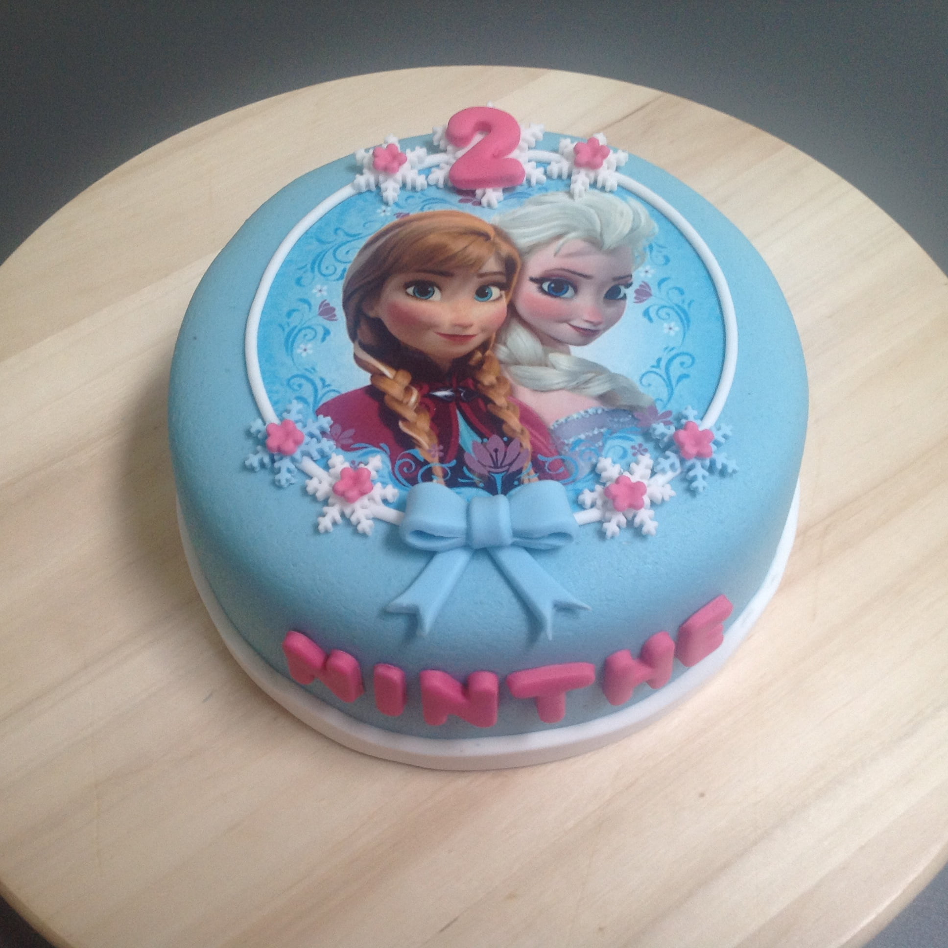 Afbeelding voor “Frozen taart”