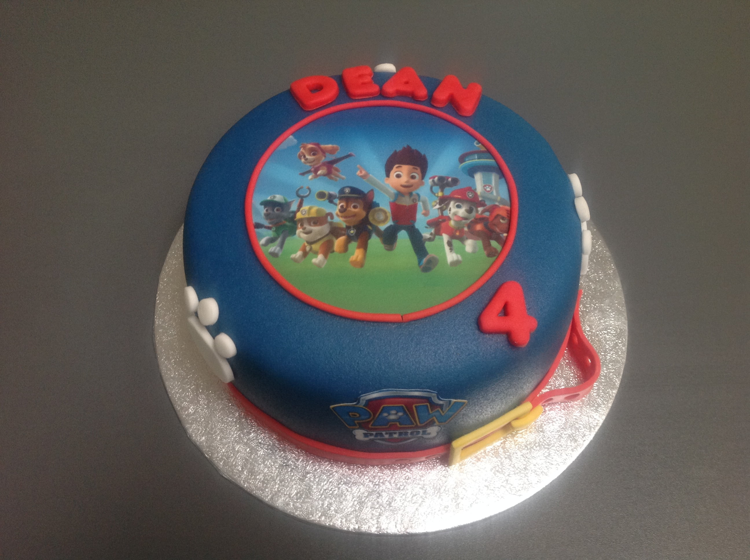 Afbeelding voor “Paw Patrol taart”