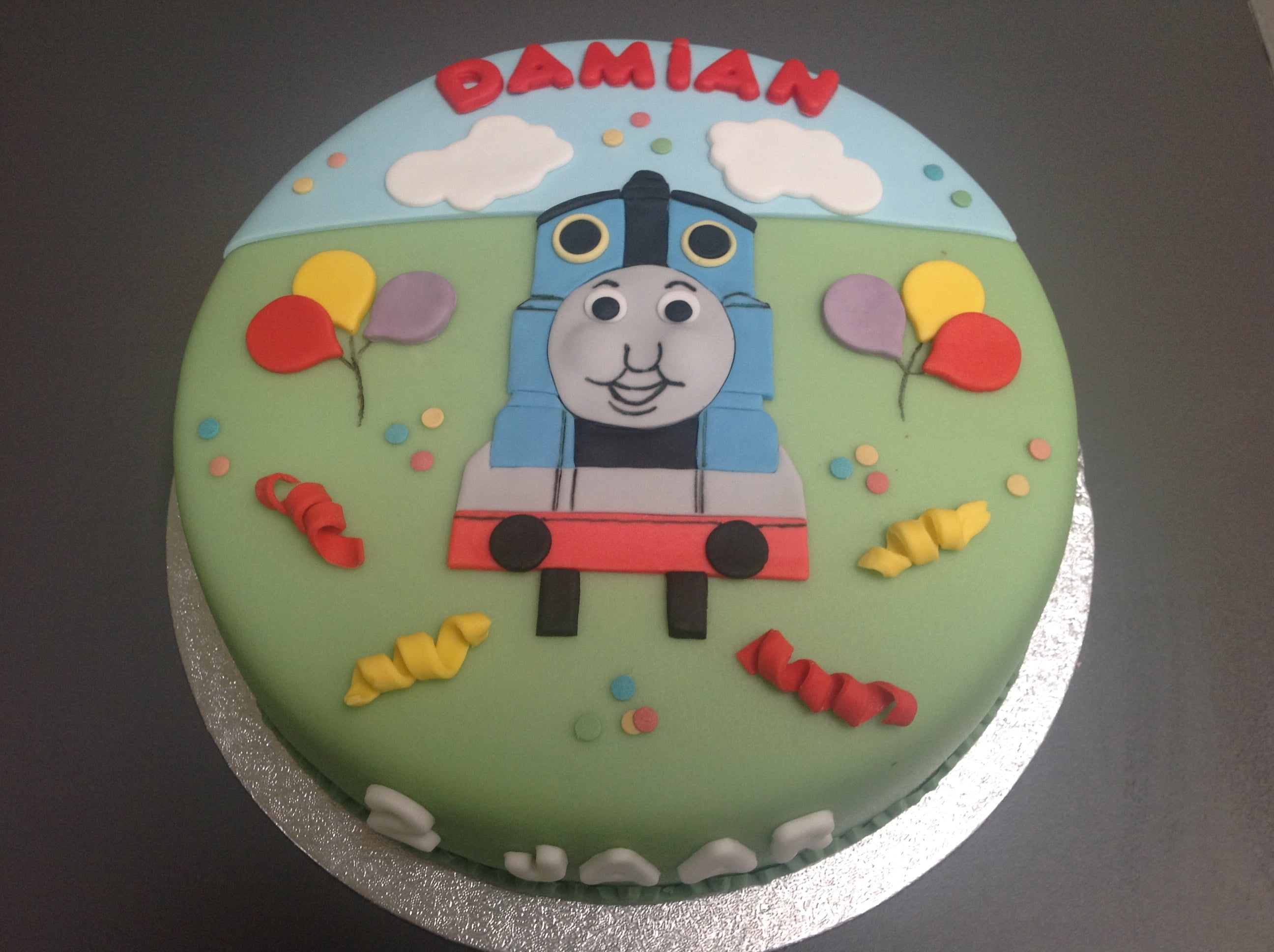 Afbeelding voor “Thomas de Trein taart”