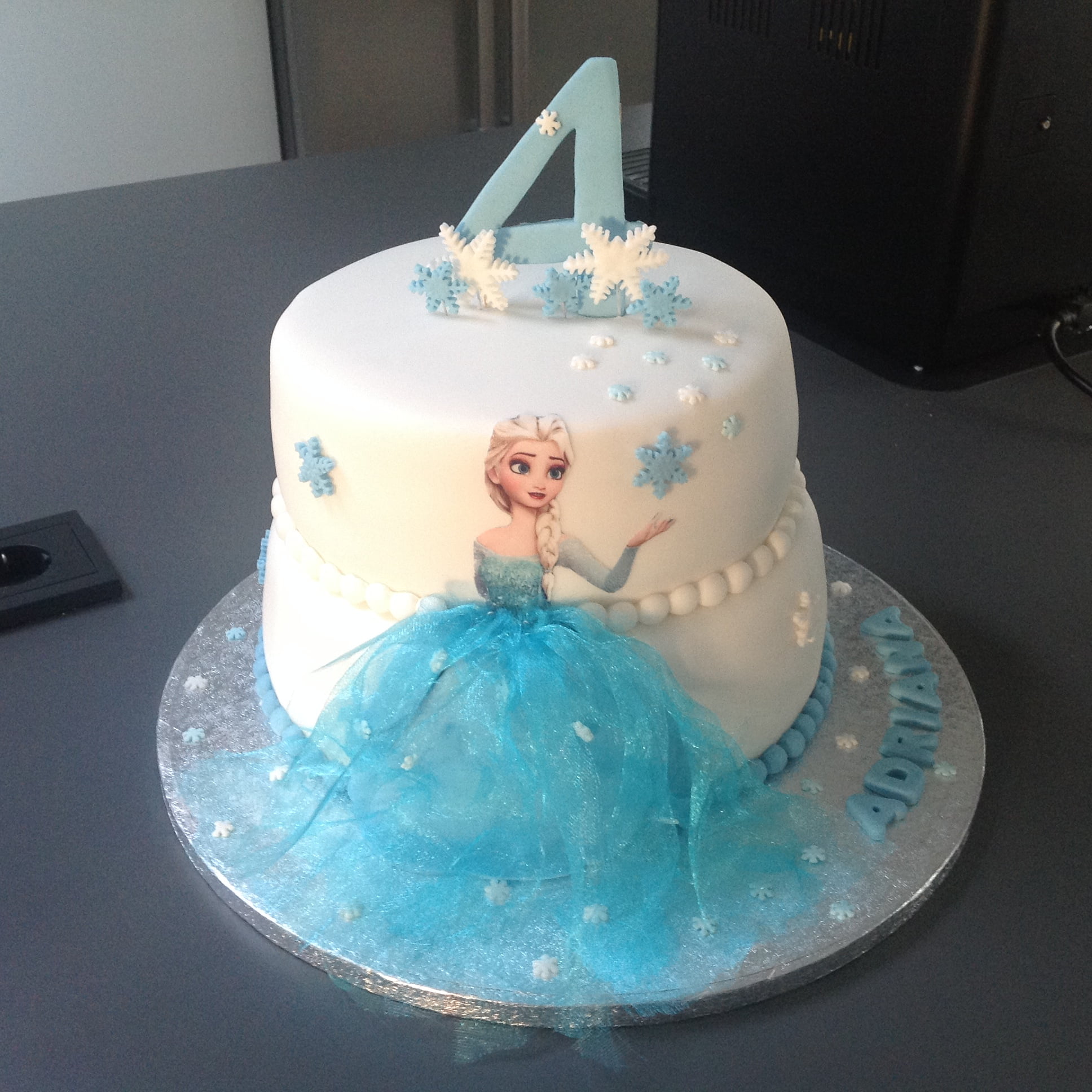 Afbeelding voor “Frozen taart”