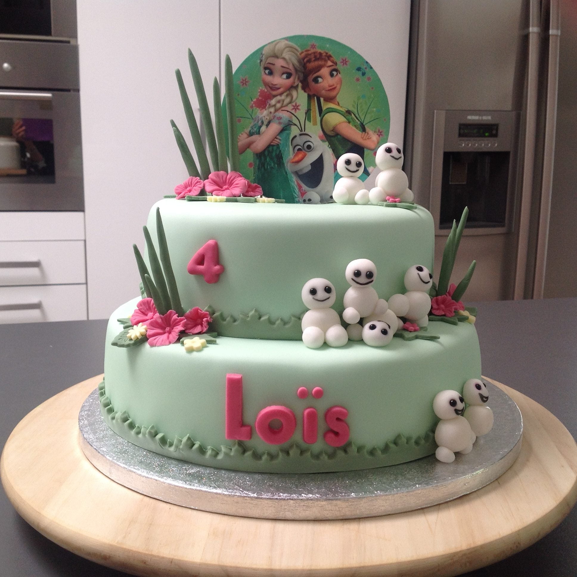 Afbeelding voor “Frozen taart”