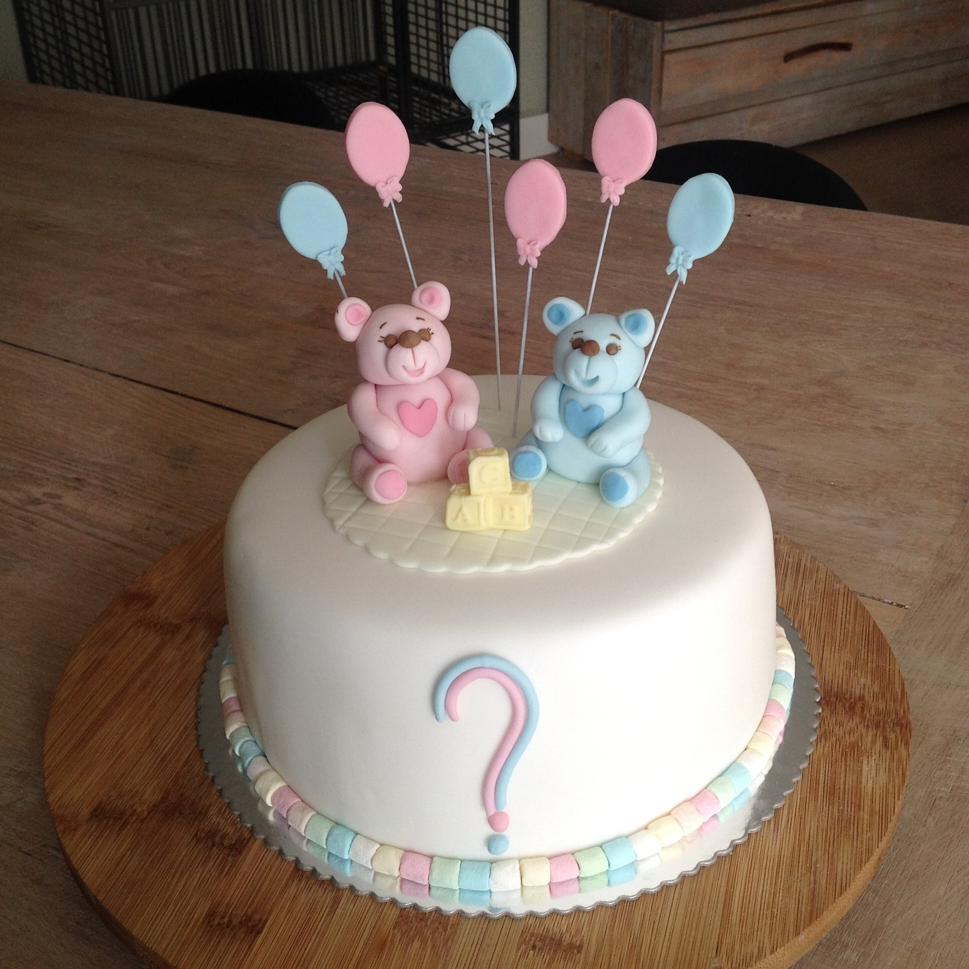Afbeelding voor “Babyshower taart”