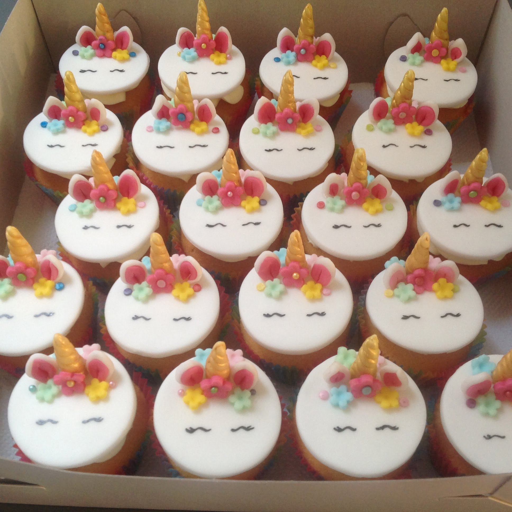 Afbeelding voor “Eenhoorn cupcakes”