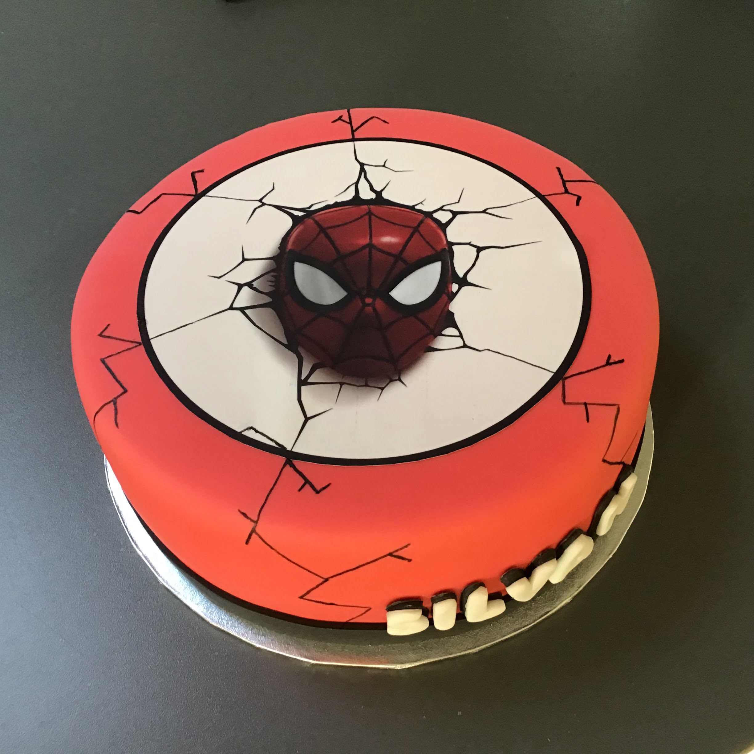 Afbeelding voor “Spider-Man taart”