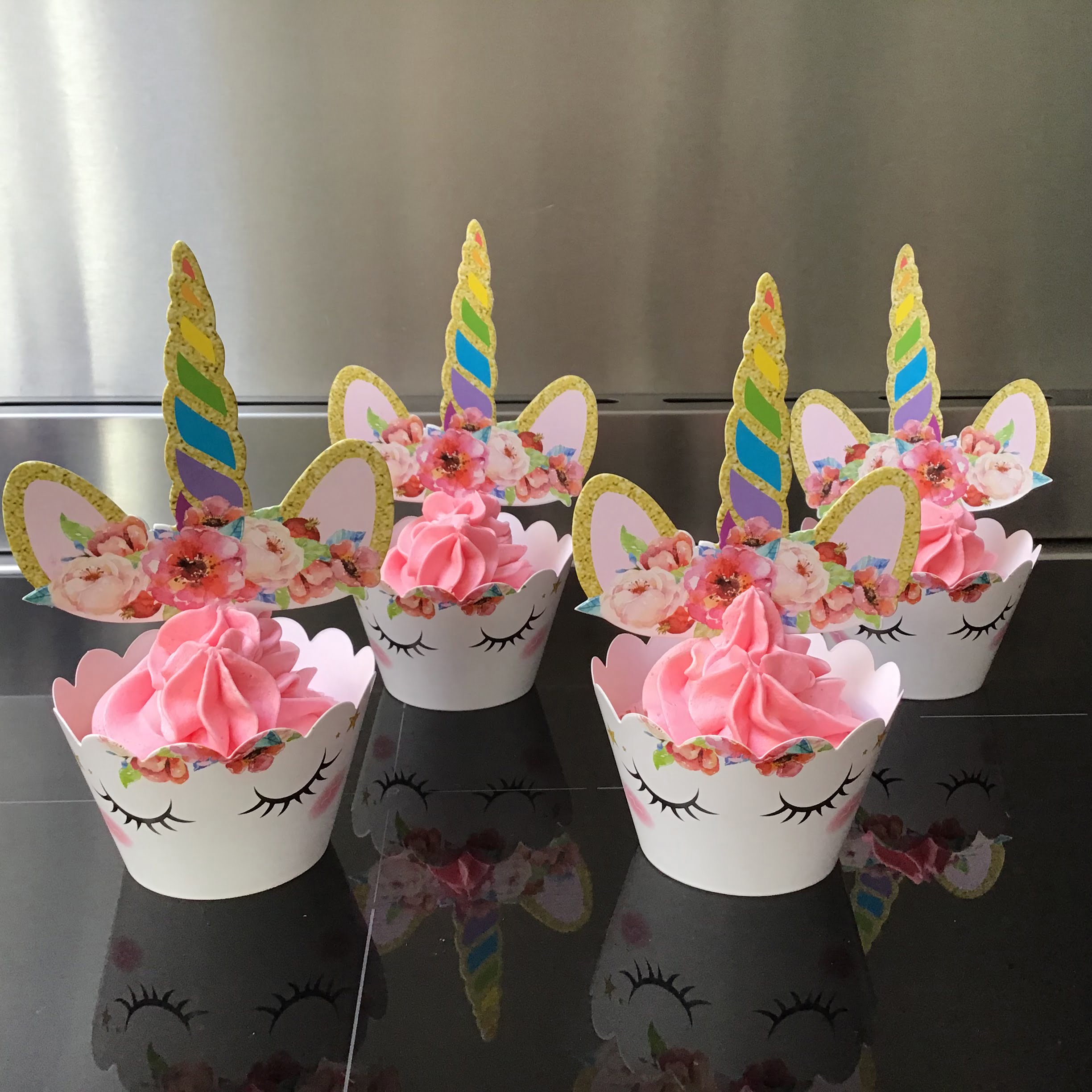Afbeelding voor “Eenhoorn cupcakes”