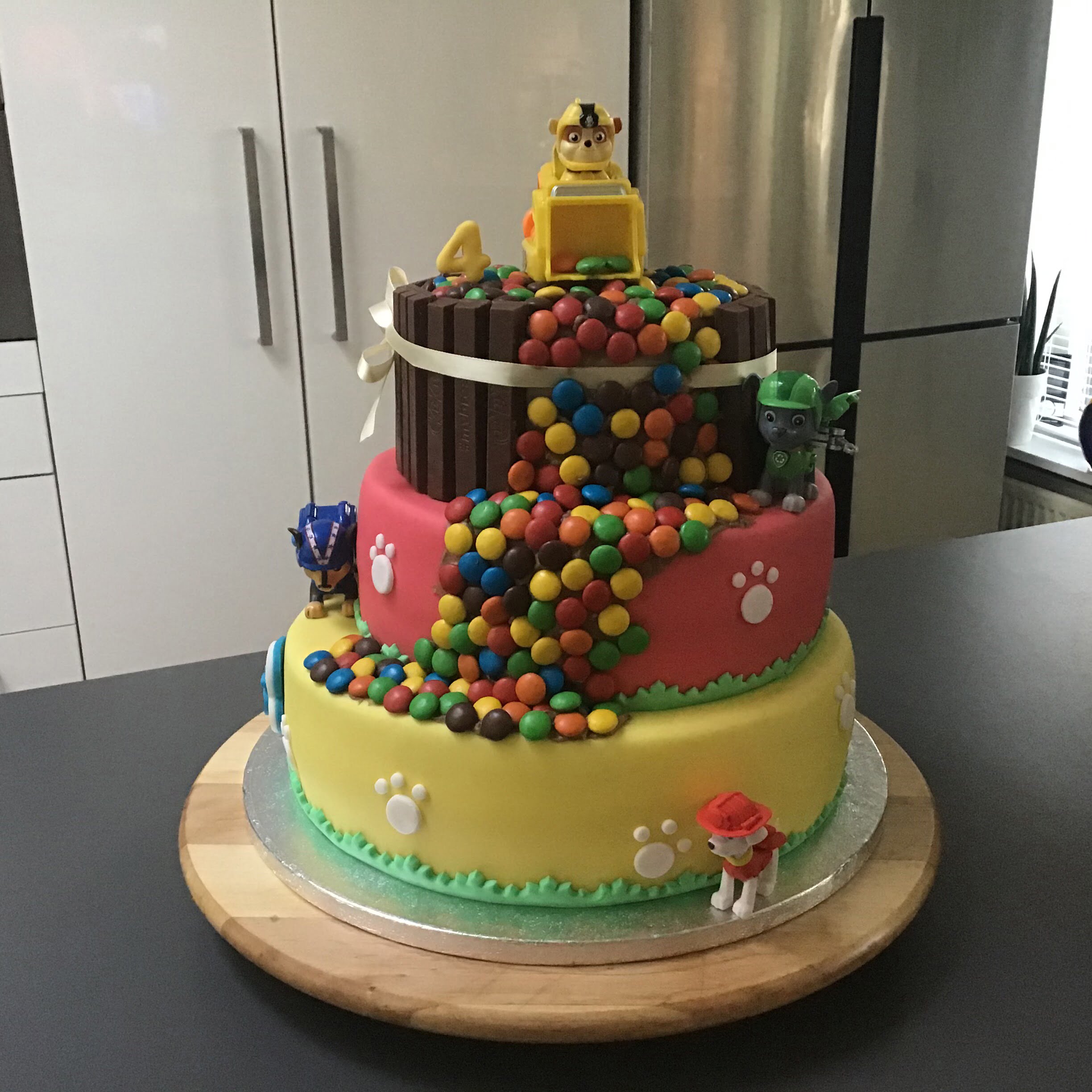 Afbeelding voor “Paw Patrol taart”