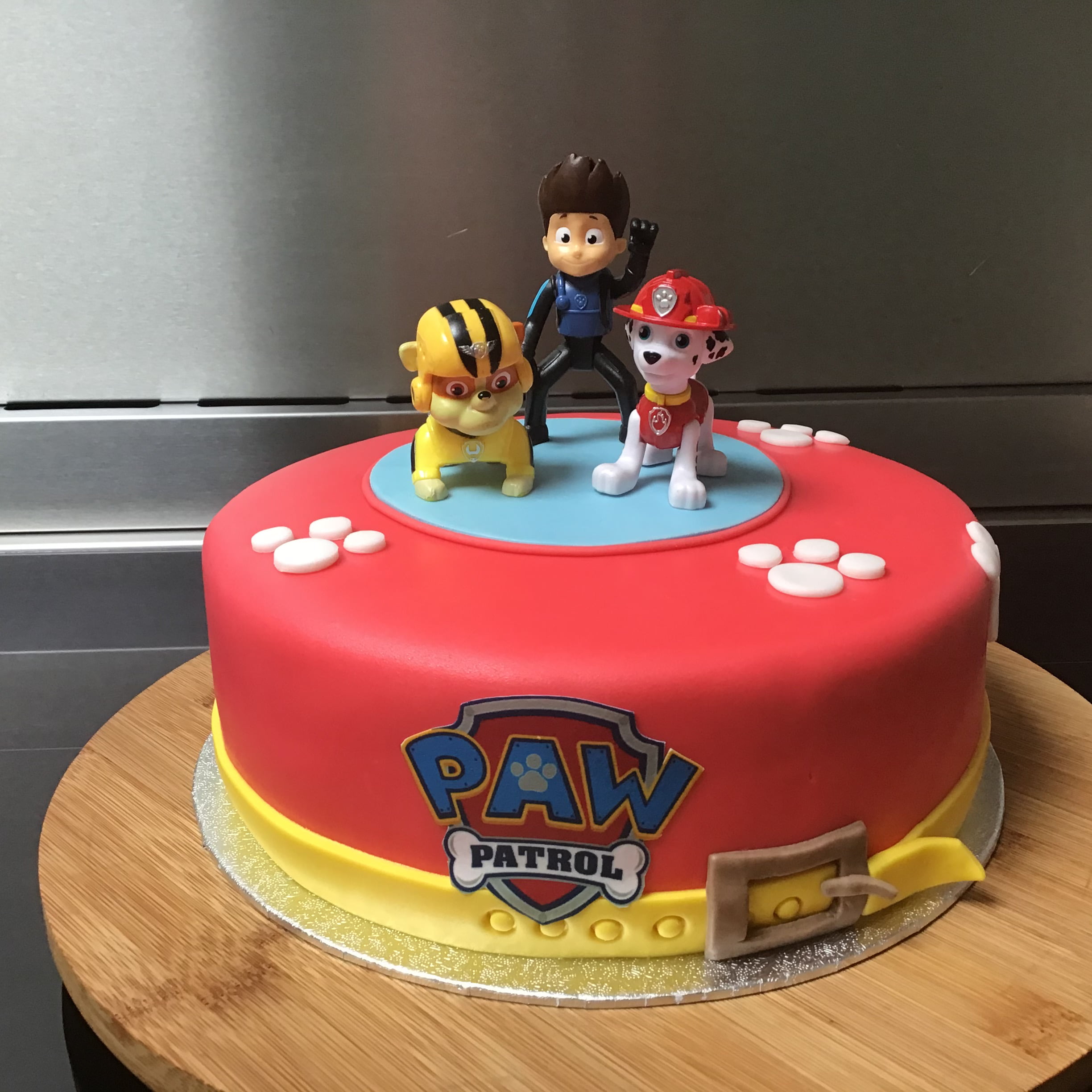Afbeelding voor “Paw Patrol taart”