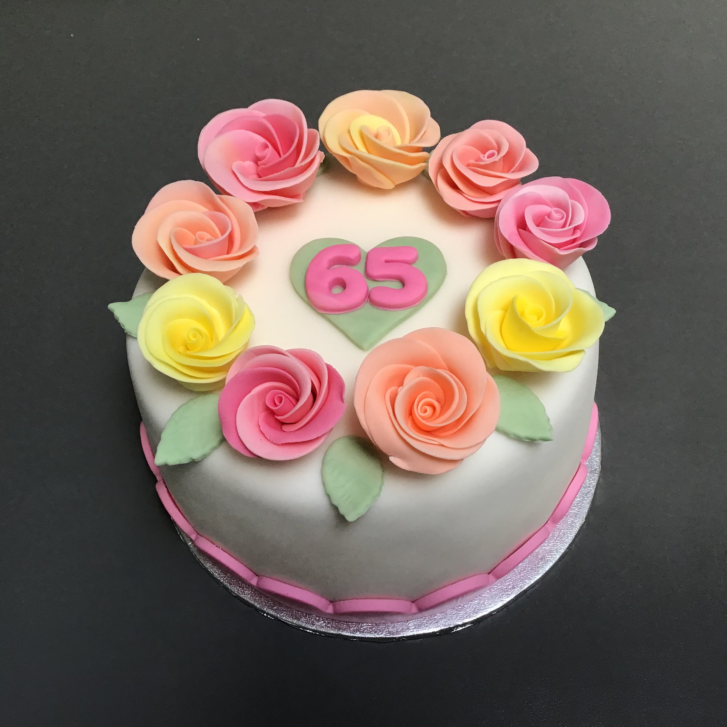 Afbeelding voor “Rozen taartje”