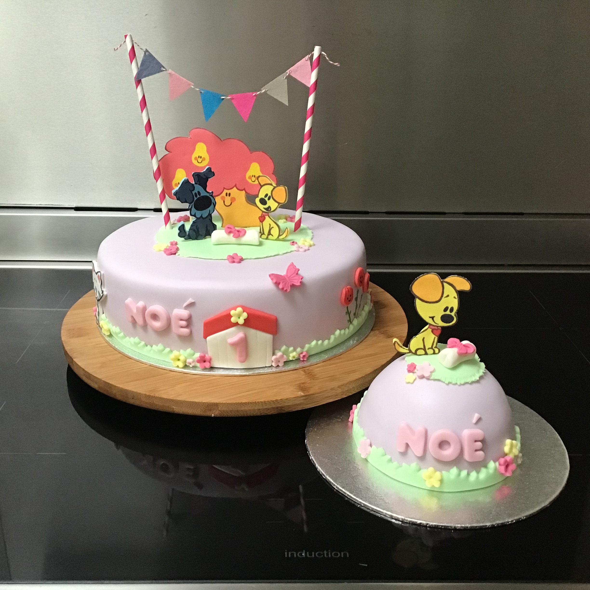 Afbeelding voor “Woezel en Pip taart”