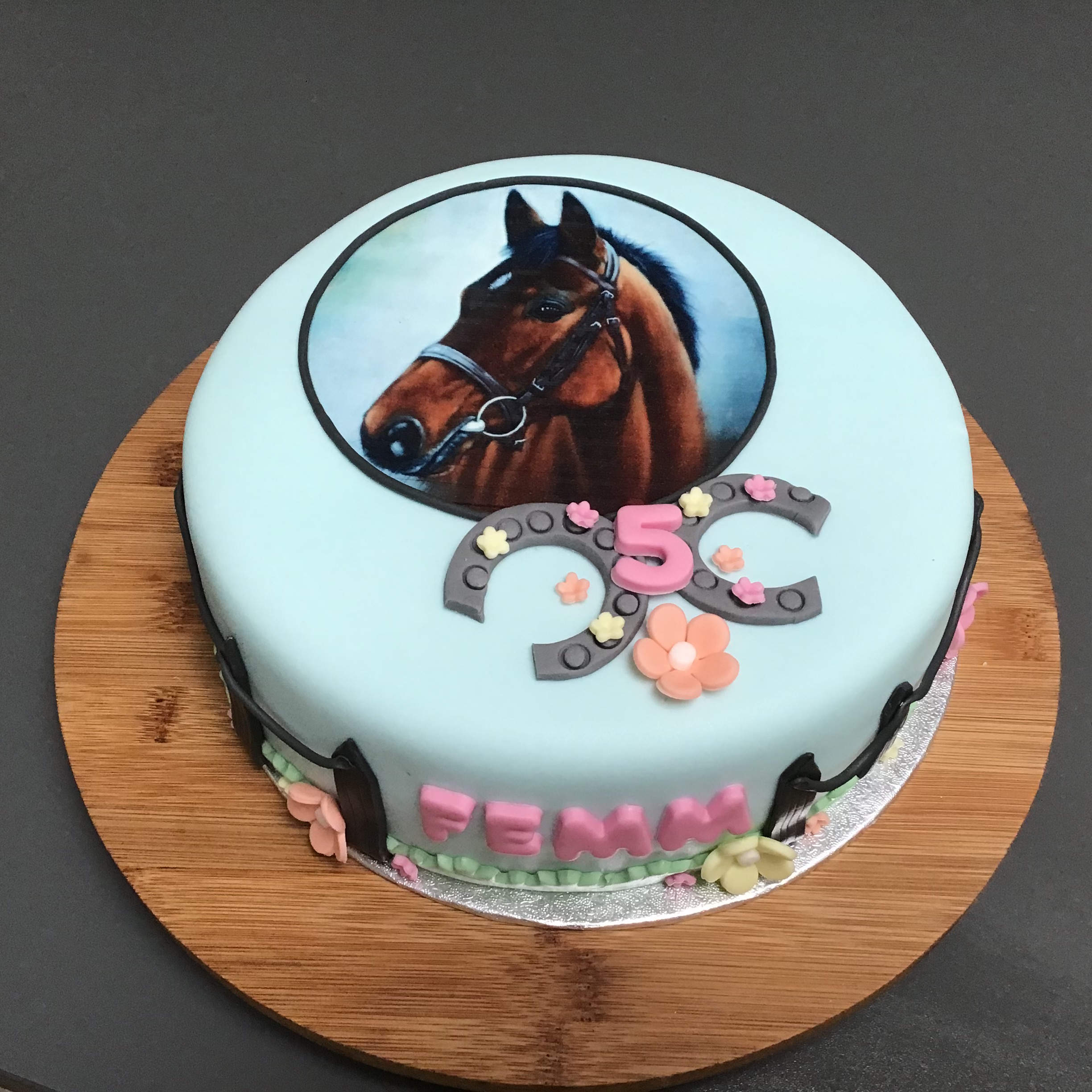 Afbeelding voor “Paarden taart”