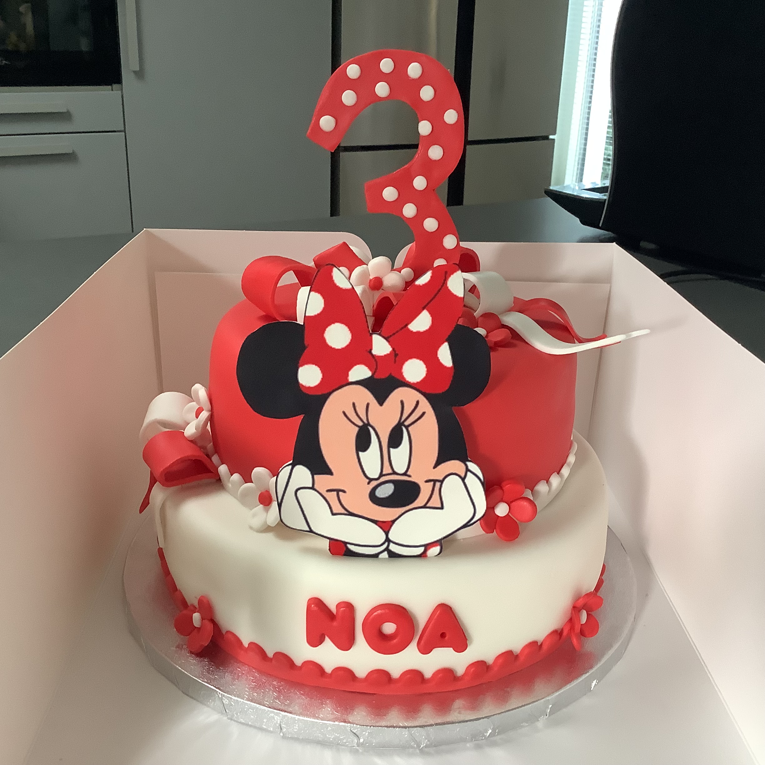 Featured image for “Minnie Mouse taart”